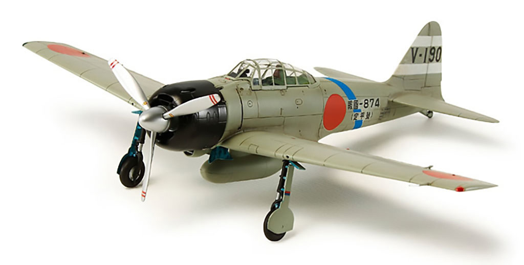 Tamiya 1/72 MITSUBISHI A6M3 (HAMP) - ZERO FIGHTER MODEL 32