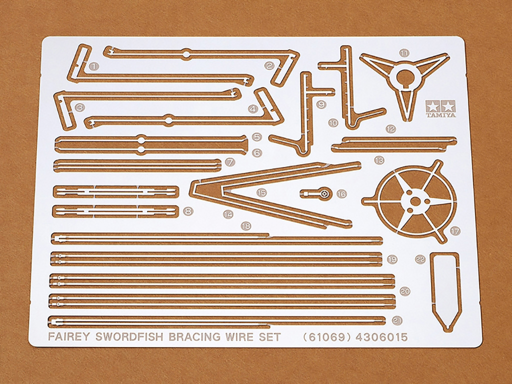 Tamiya FAIREY SWORDFISH ETCHED PARTS