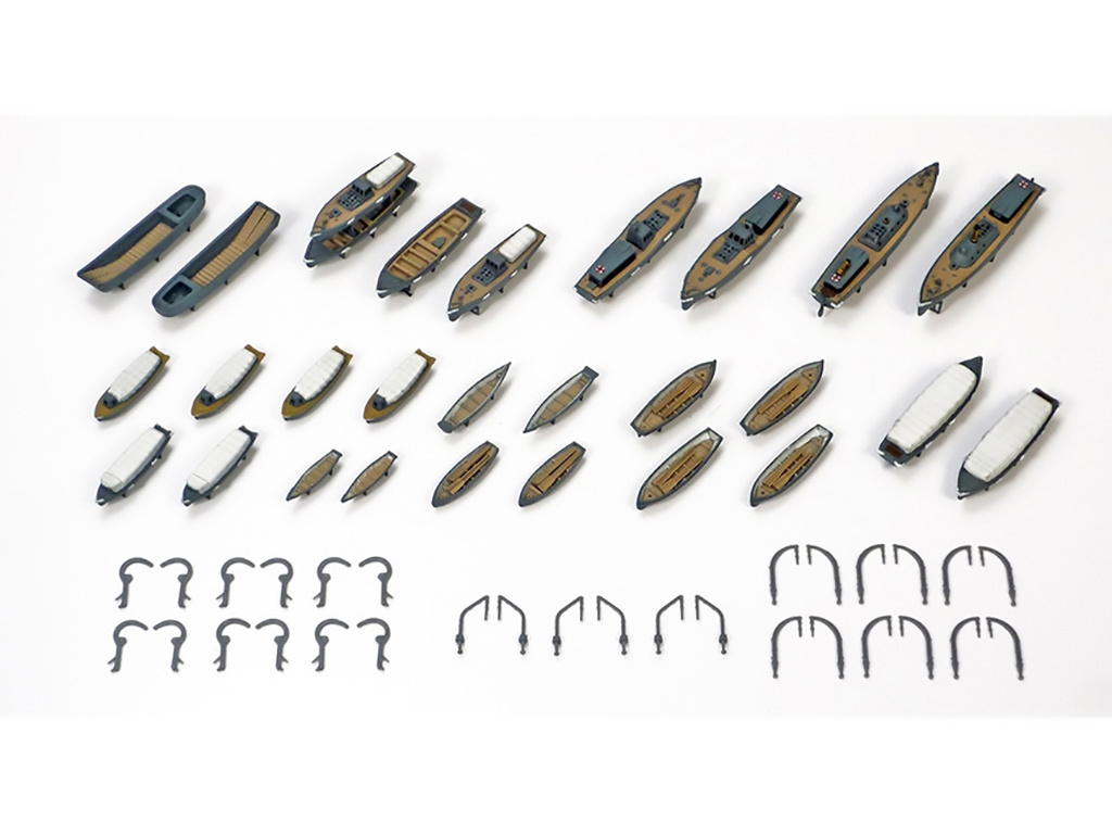 Tamiya JAPANESE NAVY UTILITY BOAT SET