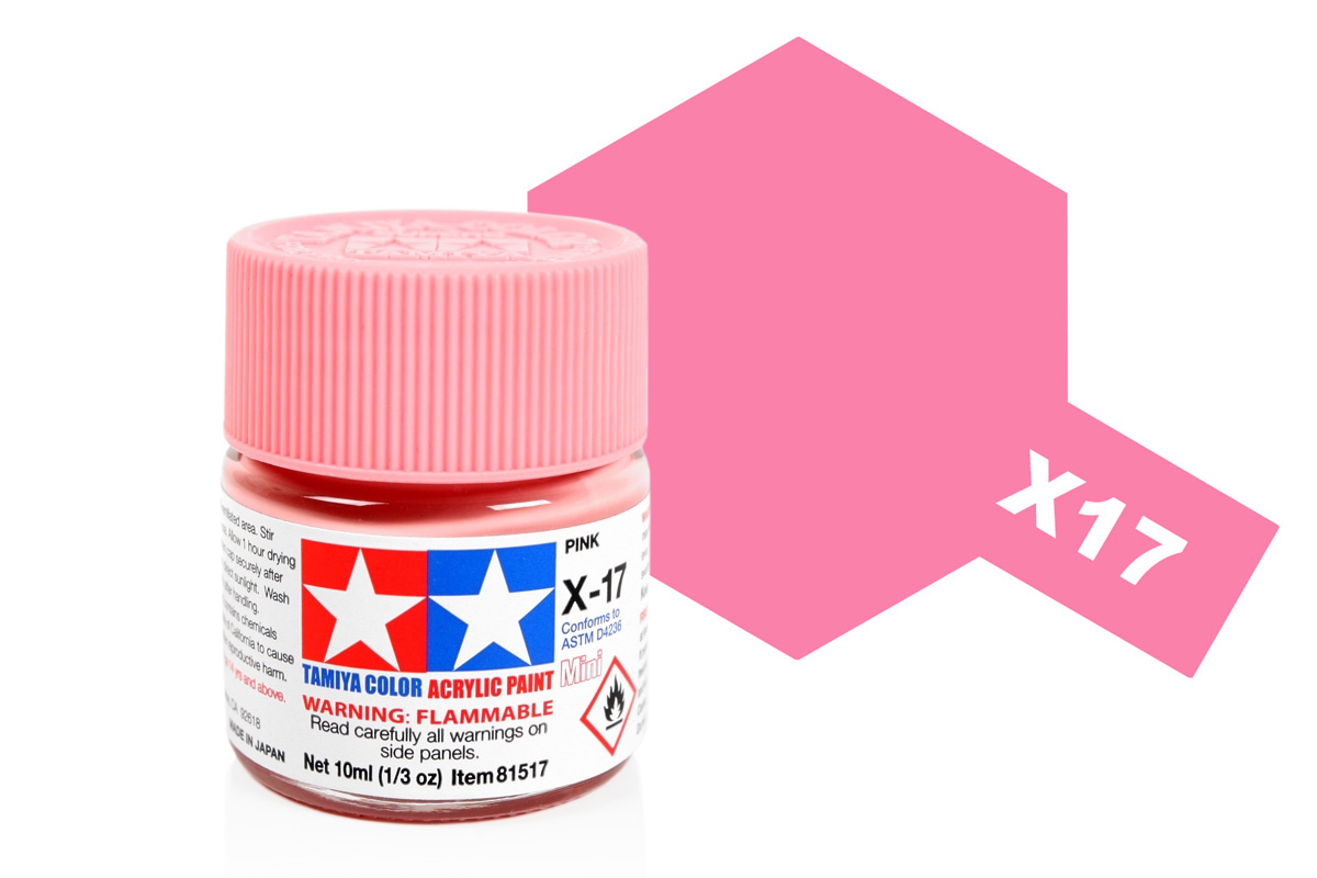 Tamiya Acrylic Mini X-17 Pink