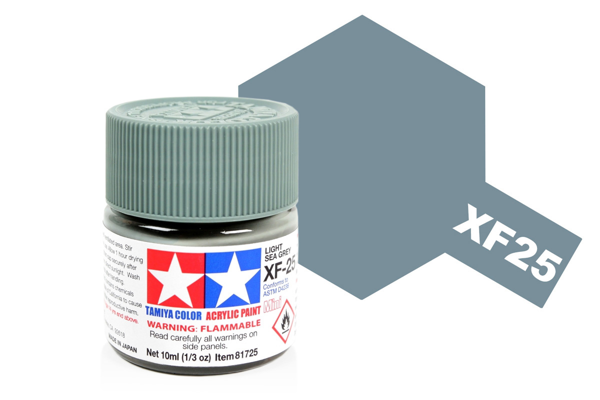 Tamiya Acrylic Mini XF-25 Light Sea Grey