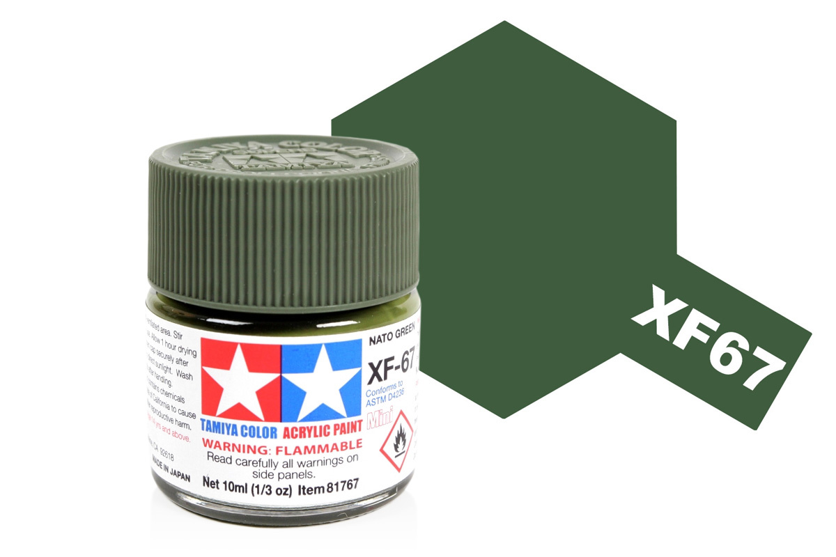 Tamiya Acrylic Mini XF-67 NATO Green