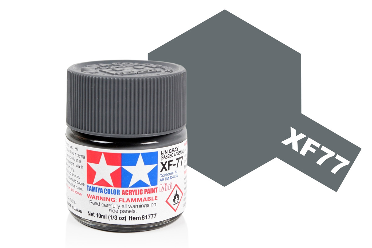 Tamiya Acrylic Mini XF-77 IJN Grey Sasebo