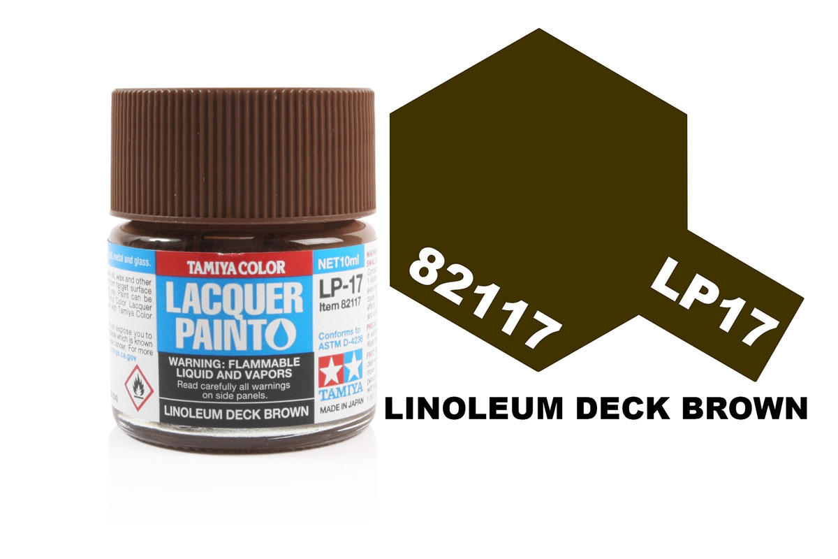 Tamiya LP-17 Linoleum Deck Brown
