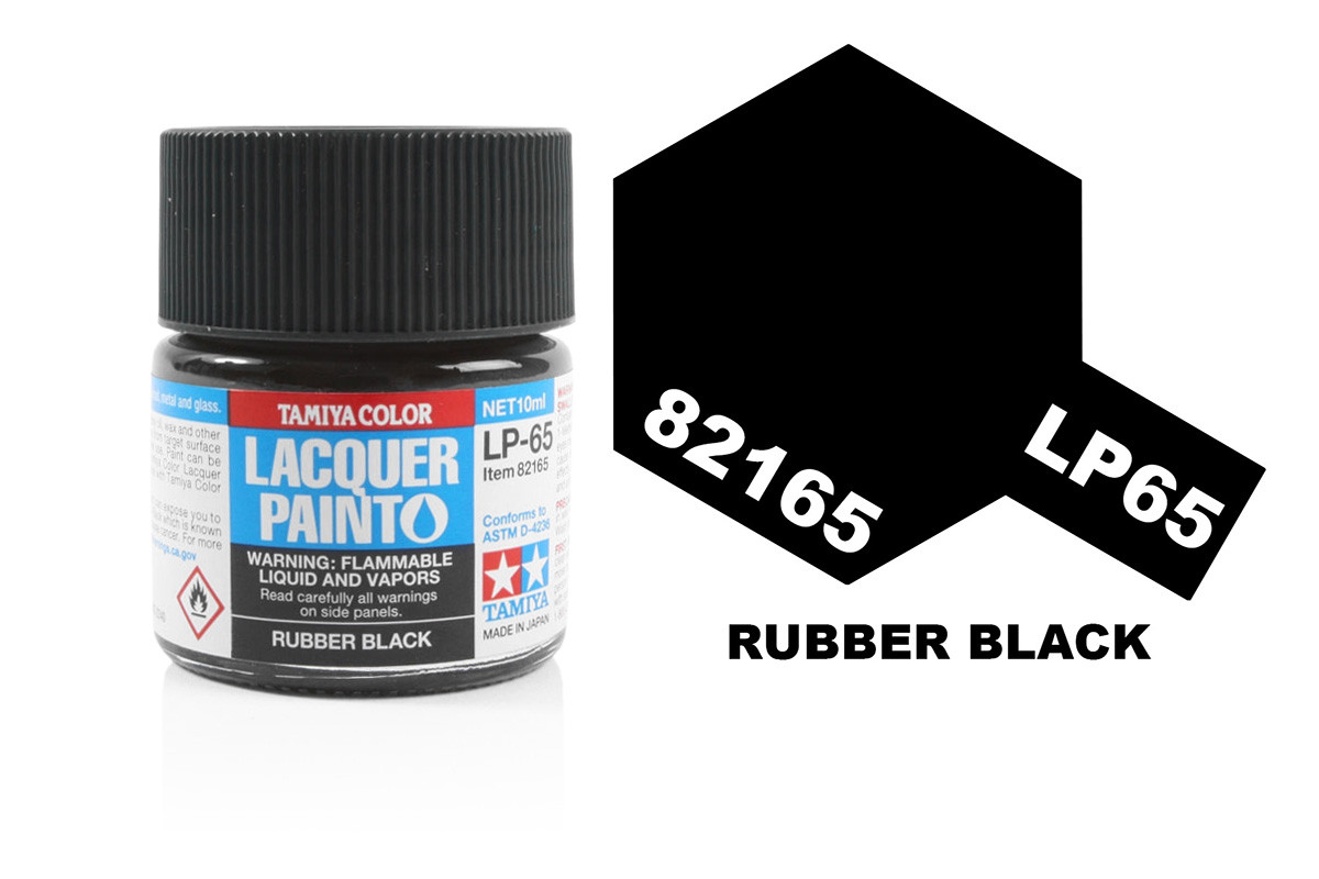 Tamiya LP-65 Rubber Black