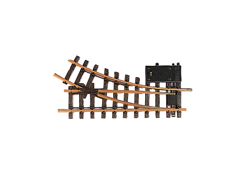 LGB Right Electric Turnout, 30°