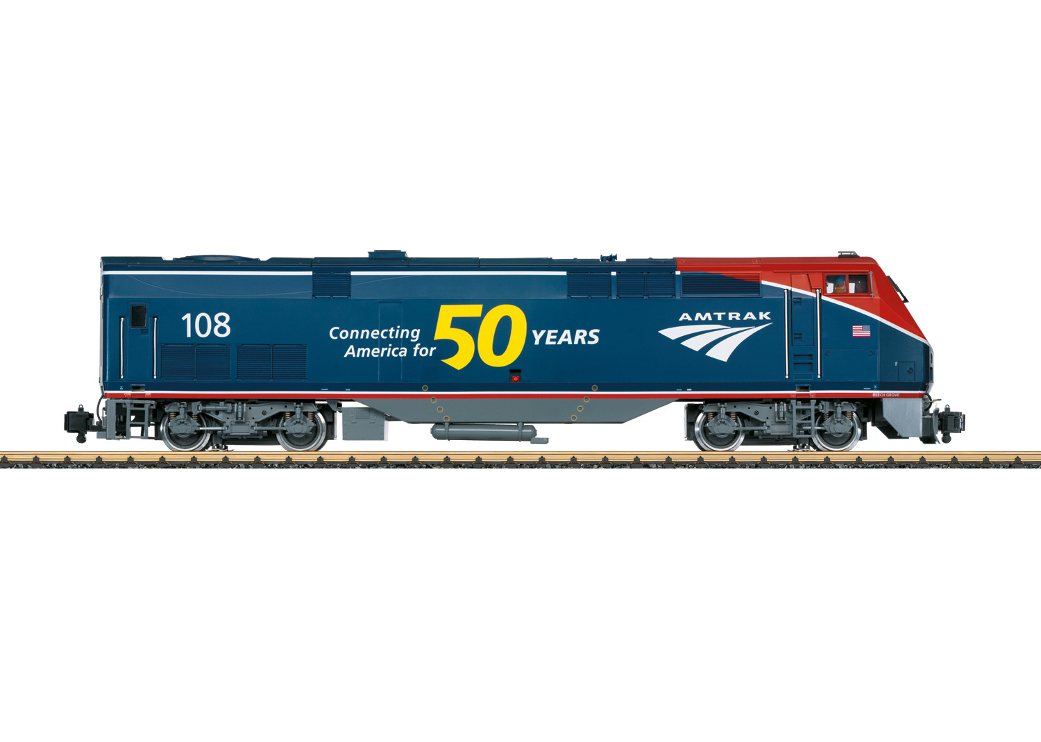LGB Amtrak P42 Diesel Loco AMD