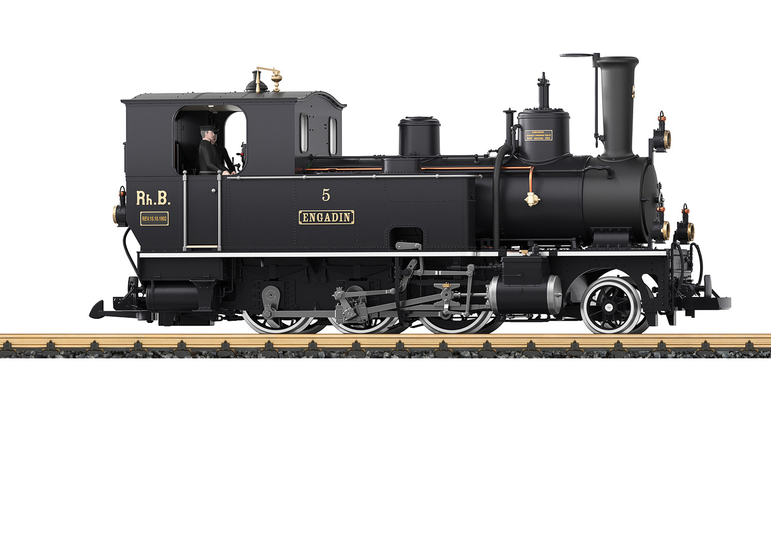 LGB RhB Metal Steam Loco G 3/4 Engadin-1