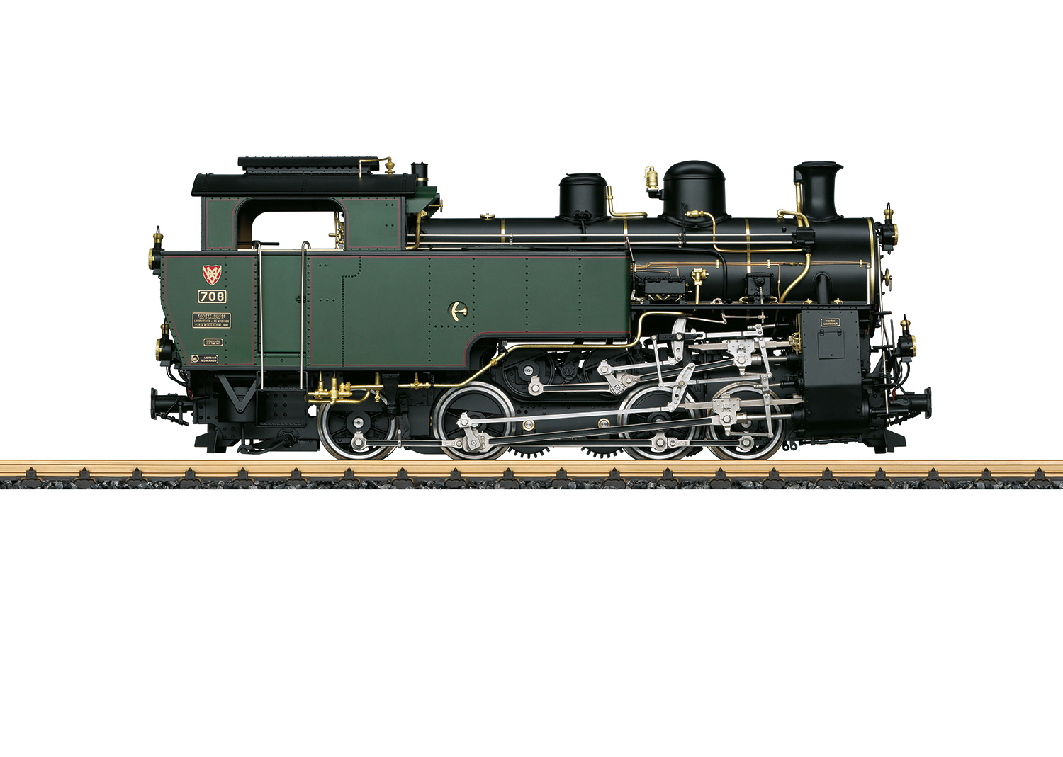 LGB DFB Steam Rack Loco HG 4/4 Nr. 708  Ep. VI