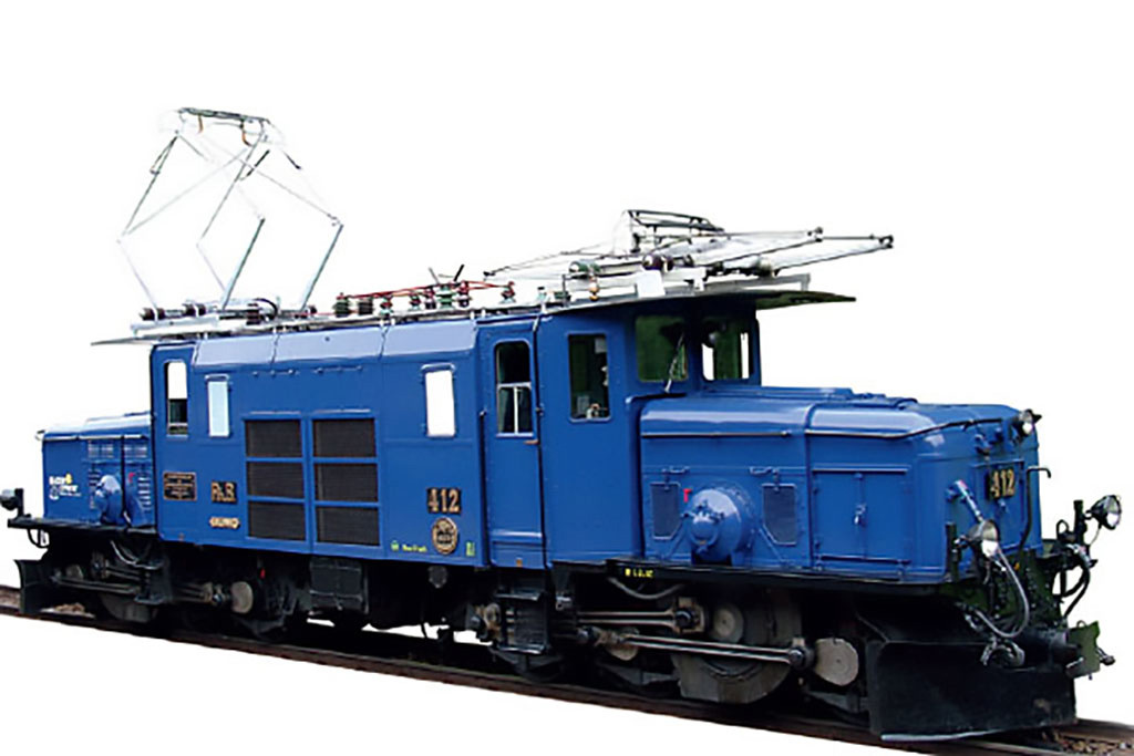 LGB Metal RhB Crocodile Electric Loco Ge 6/6 I  412  Ep. V Blue