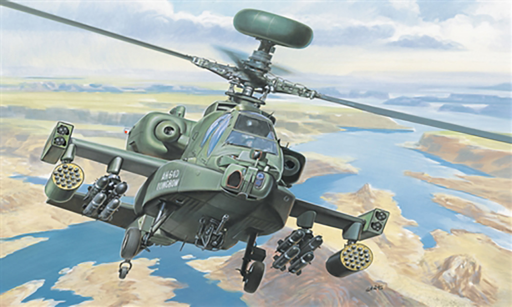 Italeri AH-64 D APACHE LONGBOW