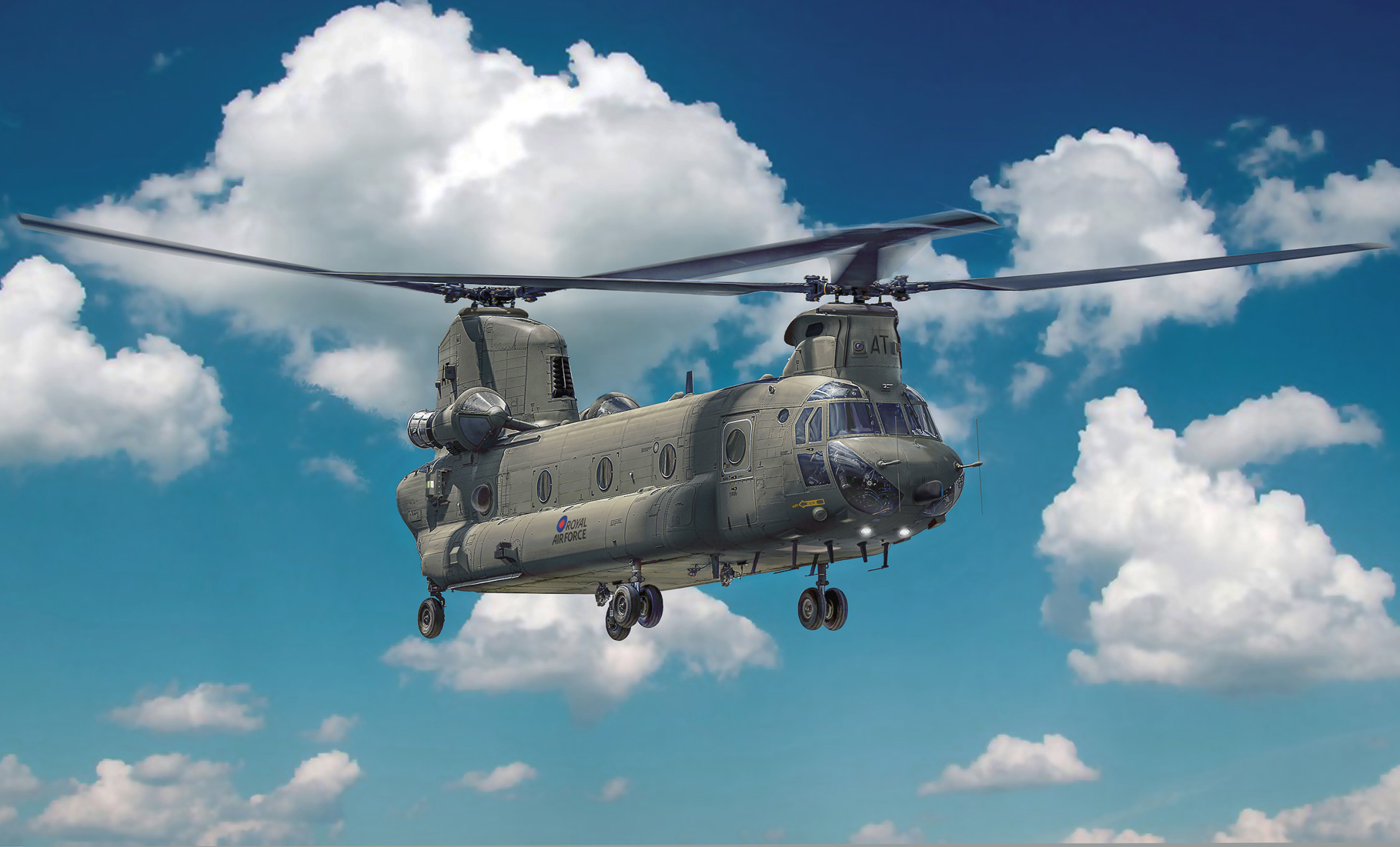 Italeri 1/48 RAF CH-47D Chinook           C