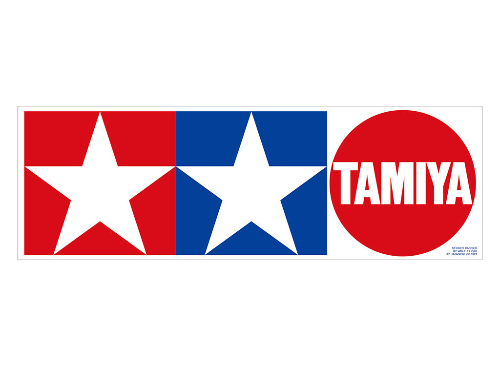 Tamiya Tamiya GP Sticker (Medium) 38.2cm x 12.6cm