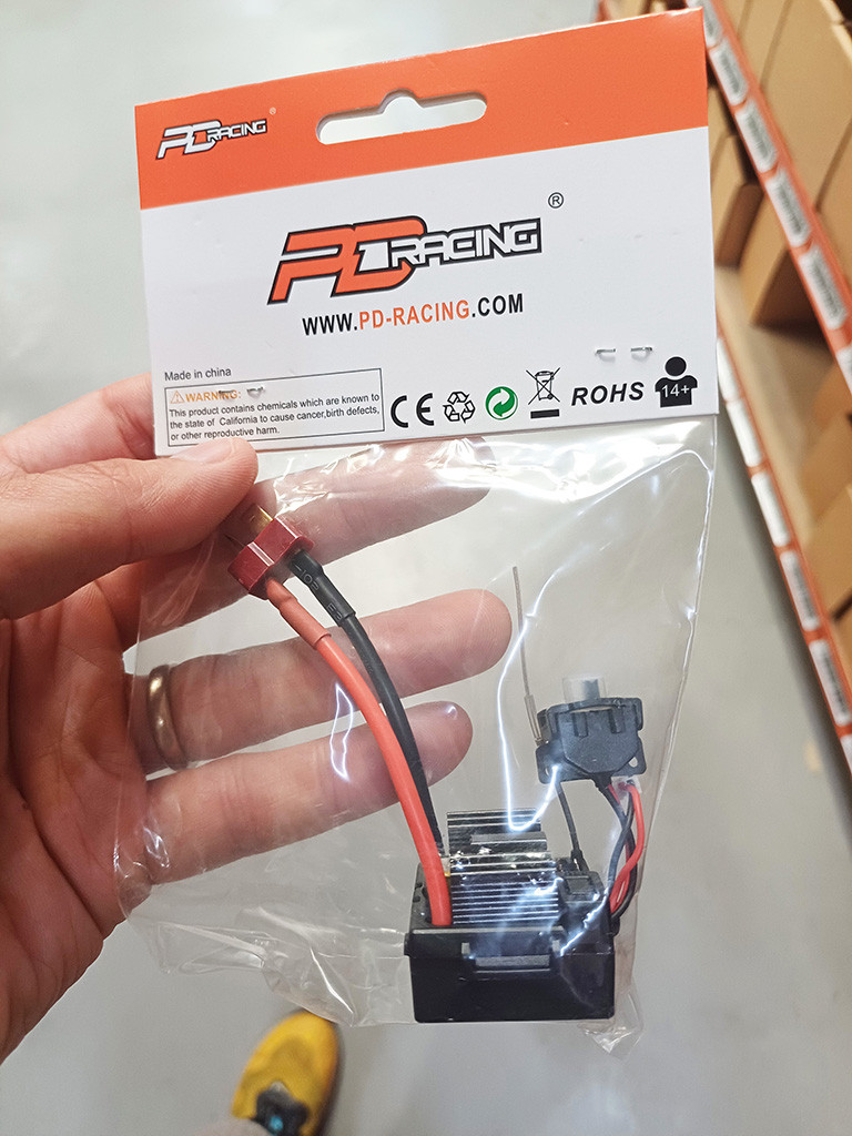 PD Racing 25A ESC & Receiver