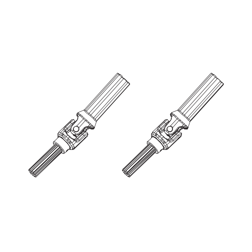 PD Racing Slider Shaft Female Assembly 2PCS