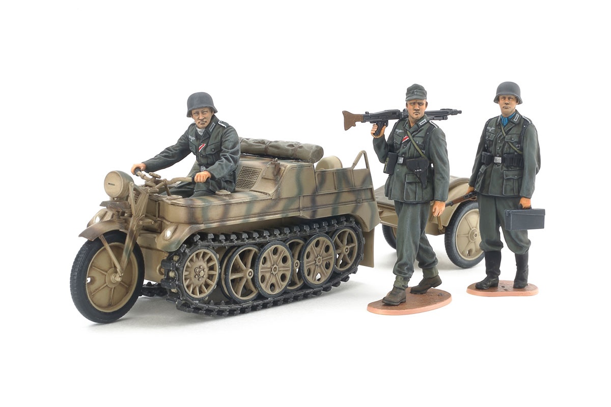 Tamiya 1/35 Sd.Kfz.2 Kettenkraftrad Mid Production