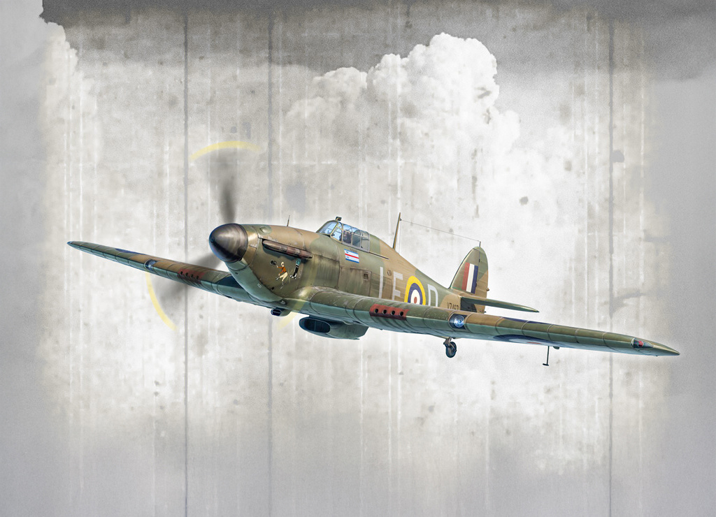Italeri Hurricane Mk 1 Aces