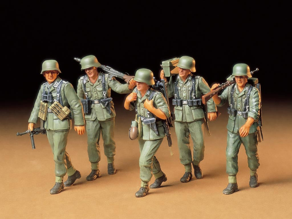 Tamiya GERMAN MACHINE GUN CREW