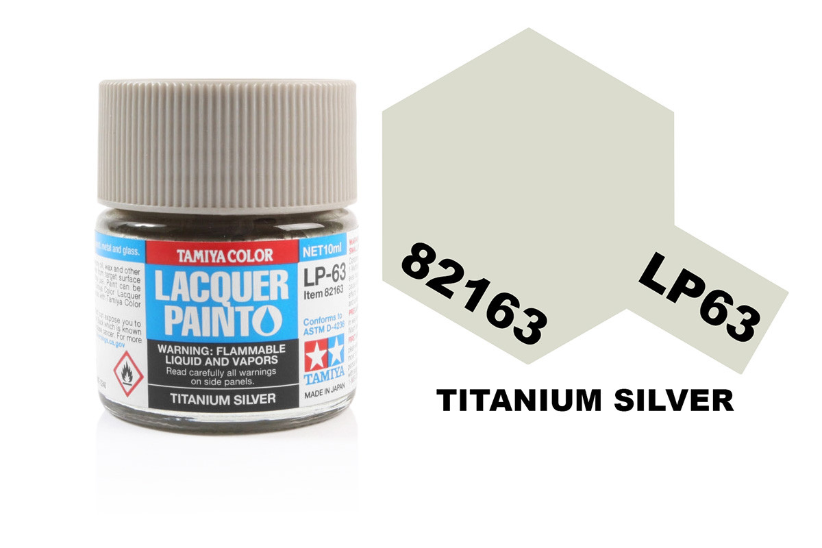 Tamiya LP-63 Titanium Silver