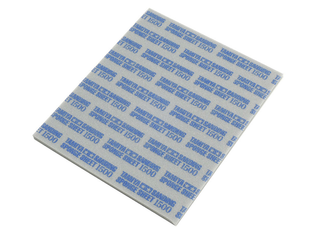 Tamiya Tamiya Sanding Sponge Sheet 1500