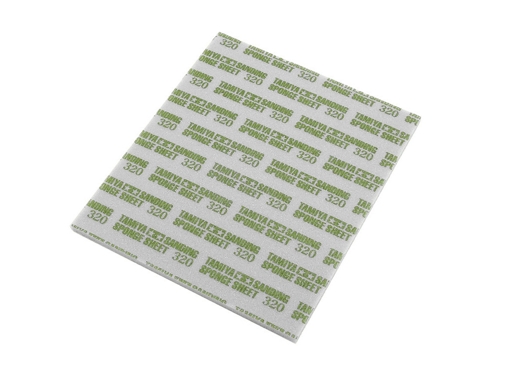 Tamiya Tamiya Sanding Sponge Sheet 320