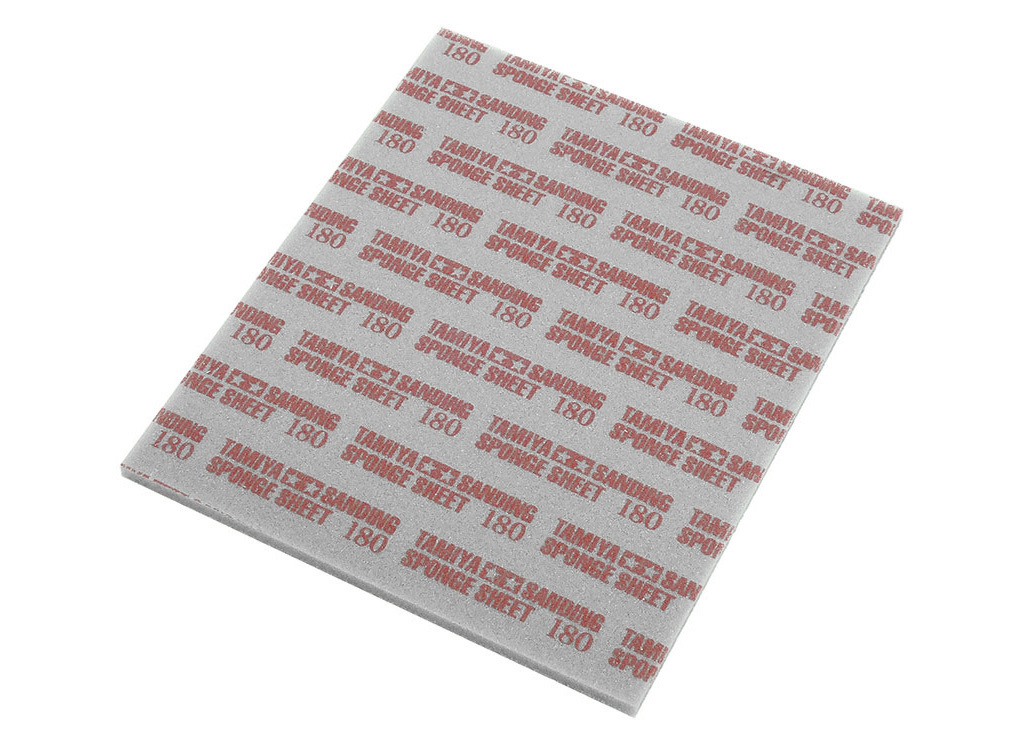 Tamiya Tamiya Sanding Sponge Sheet 180