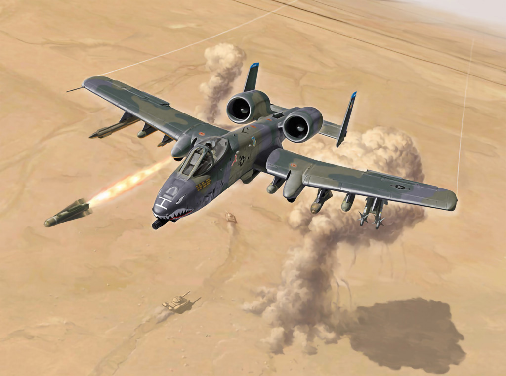 Italeri A-10 GULF WAR 
