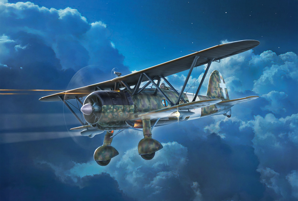 Italeri FIAT CR.42 CN “Falco” Night Fighter