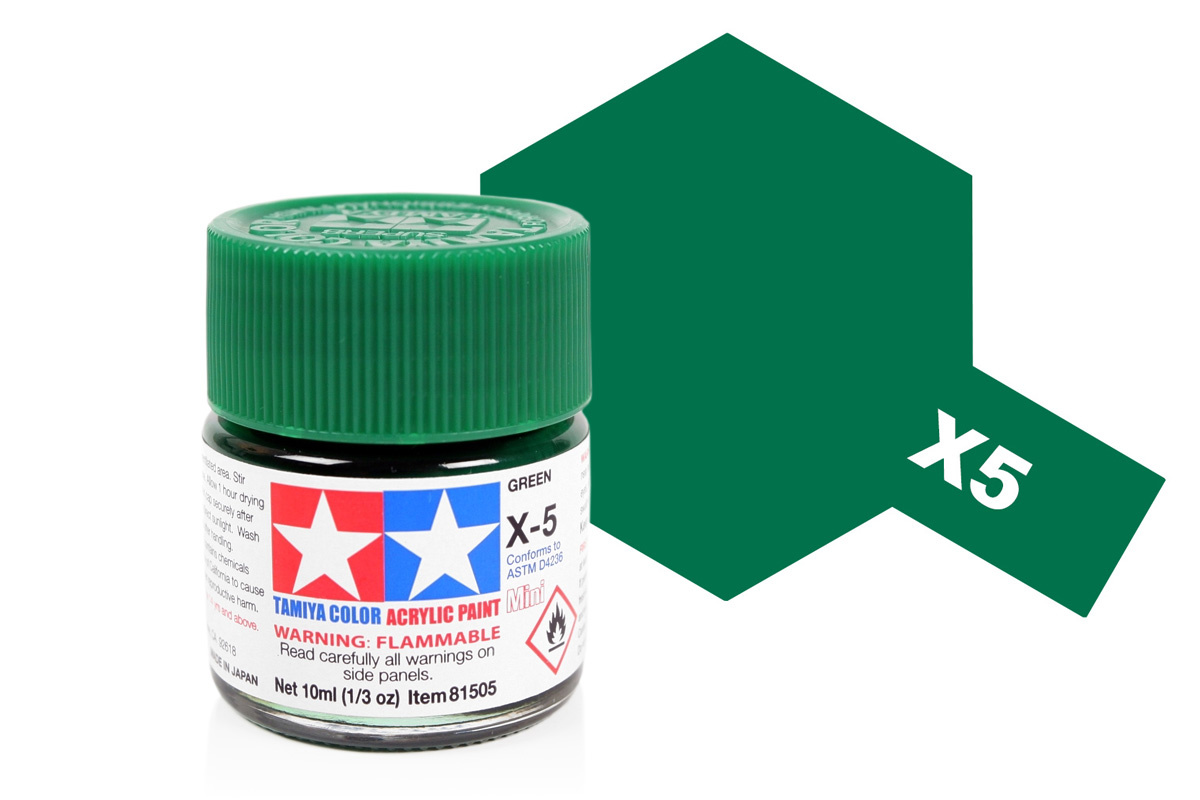 Tamiya Acrylic Mini X-5 Green