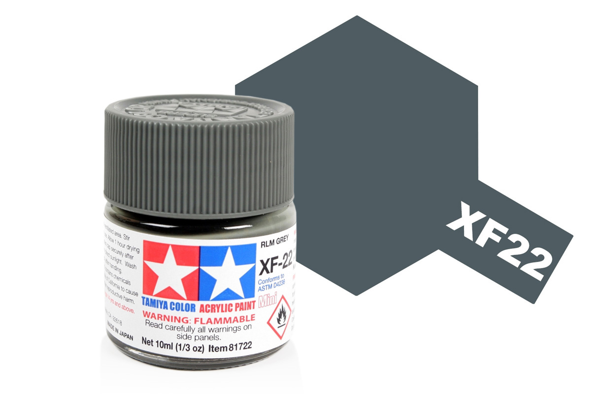 Tamiya Acrylic Mini XF-22 RLM Grey