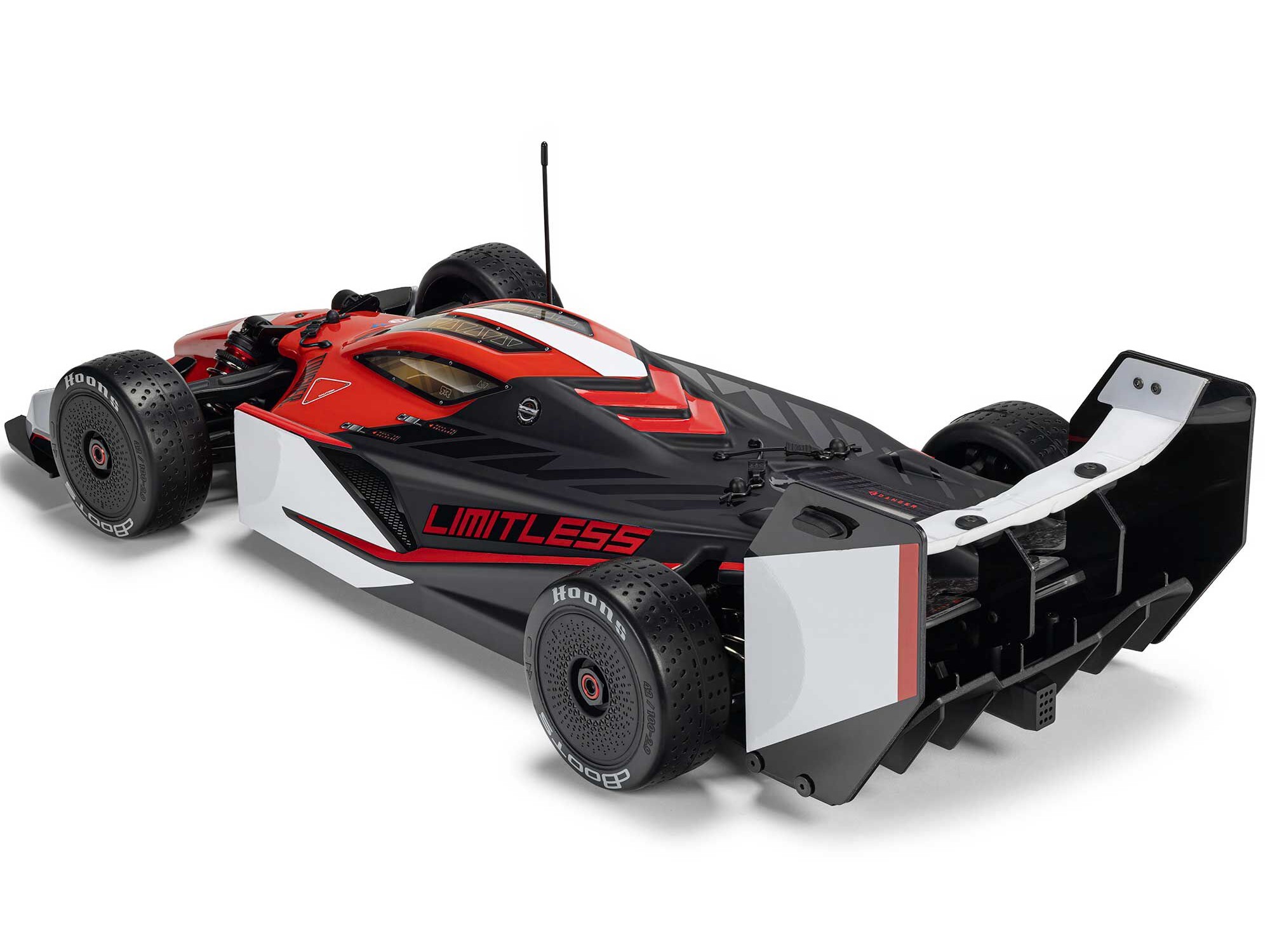 1/7 LIMITLESS 120 8S AVC 4X4 RTR Street Speed, Red/Black-5