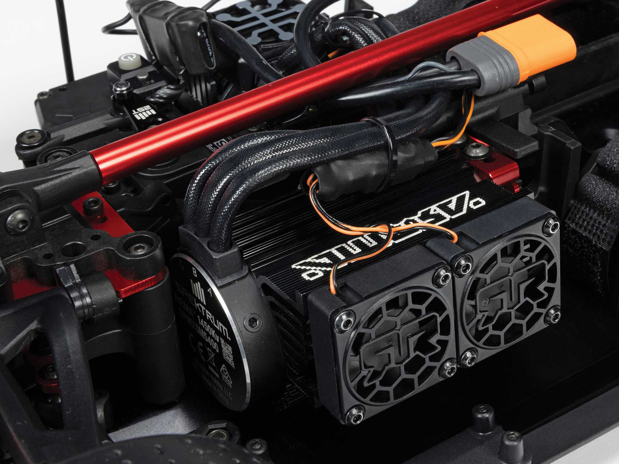 1/7 LIMITLESS 120 8S AVC 4X4 RTR Street Speed, Red/Black-11