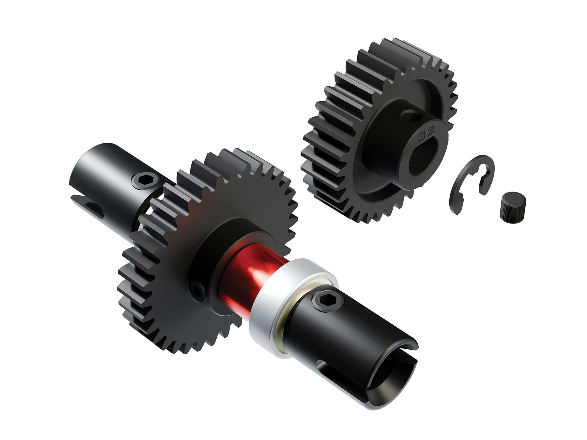 1/7 LIMITLESS 120 8S AVC 4X4 RTR Street Speed, Red/Black-14