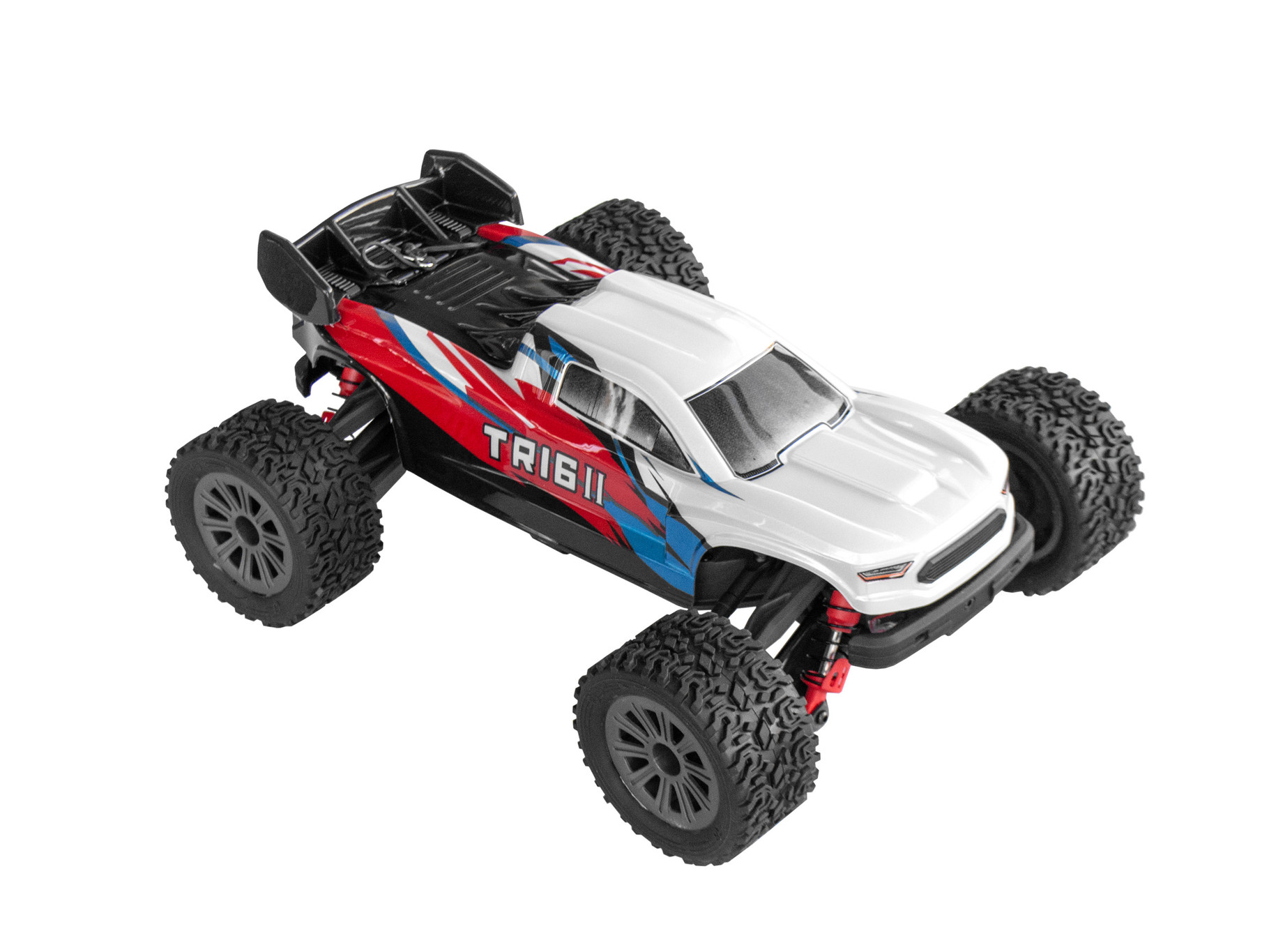 PD Racing TR16II Brushed RC Truggy (Red, Blue & White)