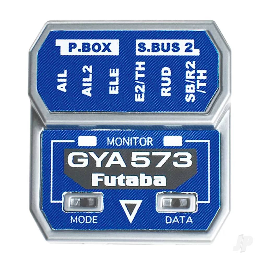 Futaba GYA573 6-Axis Aircraft Gyro ERP (2 x Roll, 2 x Pitch, 2 x Yaw outputs)-3