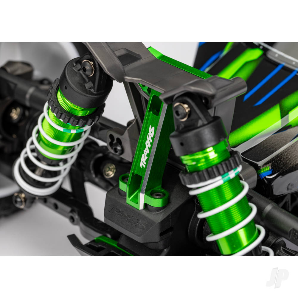 Traxxas Green Aluminium Front Shock Tower Brace-2