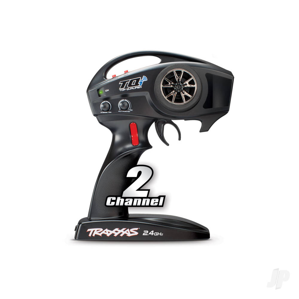 Traxxas Transmitter, TQi Traxxas Link enabled, 2.4GHz high output, 2-channel (with brake button) (transmitter only)