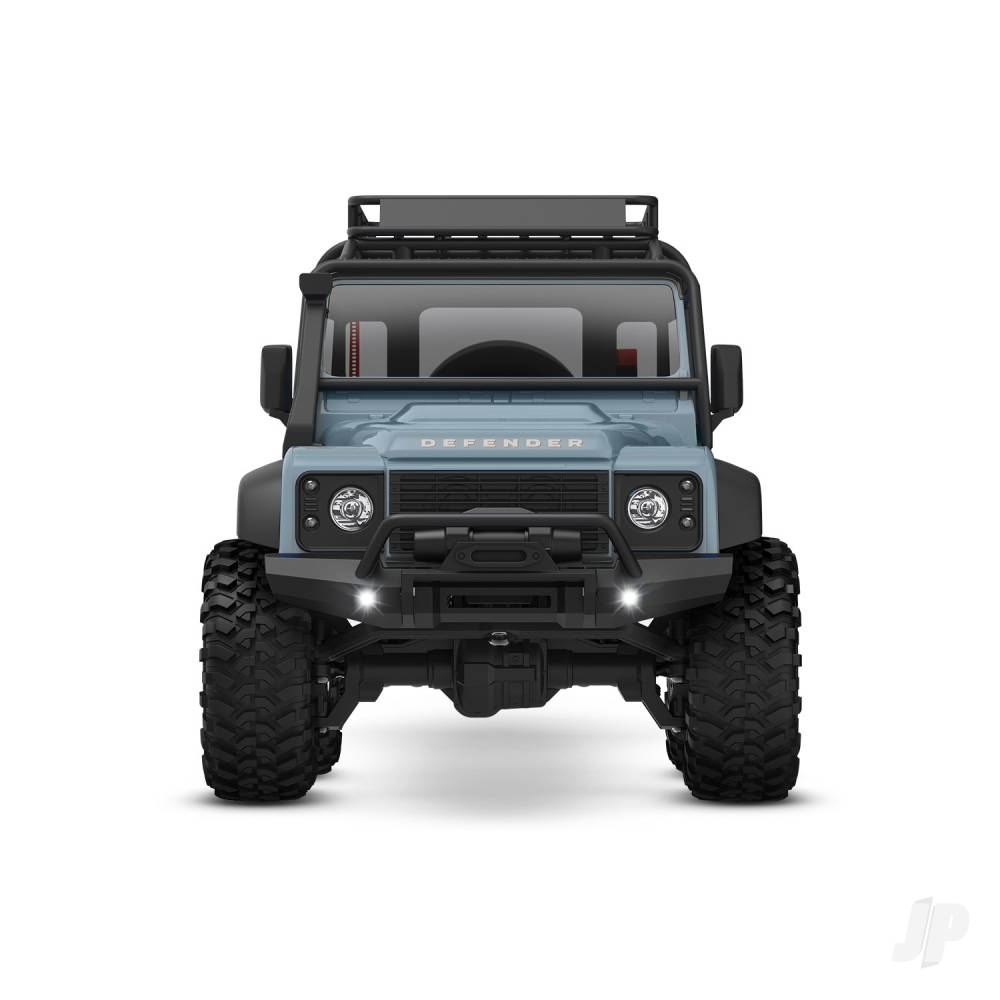 Traxxas TRX-4M Land Rover Defender 1:18 4WD Electric Trail Crawler, Light Blue (+ TQ, ECM-2.5, Titan 87T, 750mAh LiPo, USB Charger, Clipless Body)-3