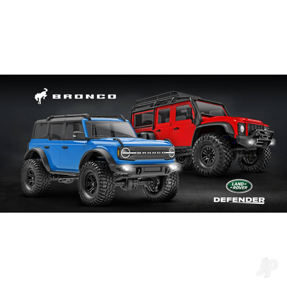 Traxxas TRX-4M Land Rover Defender 1:18 4WD Electric Trail Crawler, Pink (+ TQ, ECM-2.5, Titan 87T, 750mAh LiPo, USB Charger, Clipless Body)-8