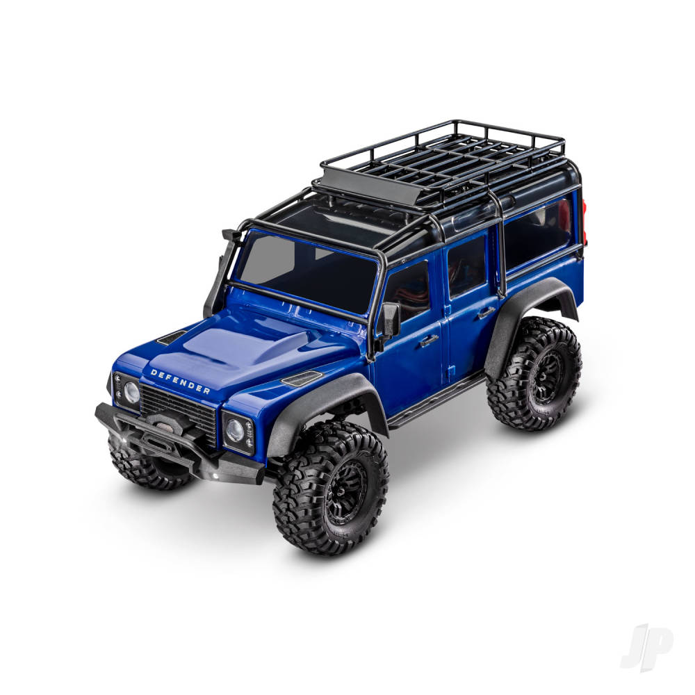 Traxxas TRX-4M Land Rover Defender 1:18 4WD Electric Trail Crawler, Black (+ TQ, ECM-2.5, Titan 87T, 750mAh LiPo, USB Charger, Clipless Body)-5