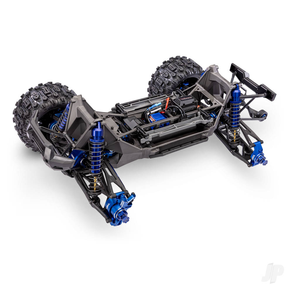 Traxxas X-Maxx Ultimate 1:6 8S 4WD Electric Monster Truck, BlueX (+ TQi 2-ch Link, VXL-8s, Velineon 1200XL, TSM)-4
