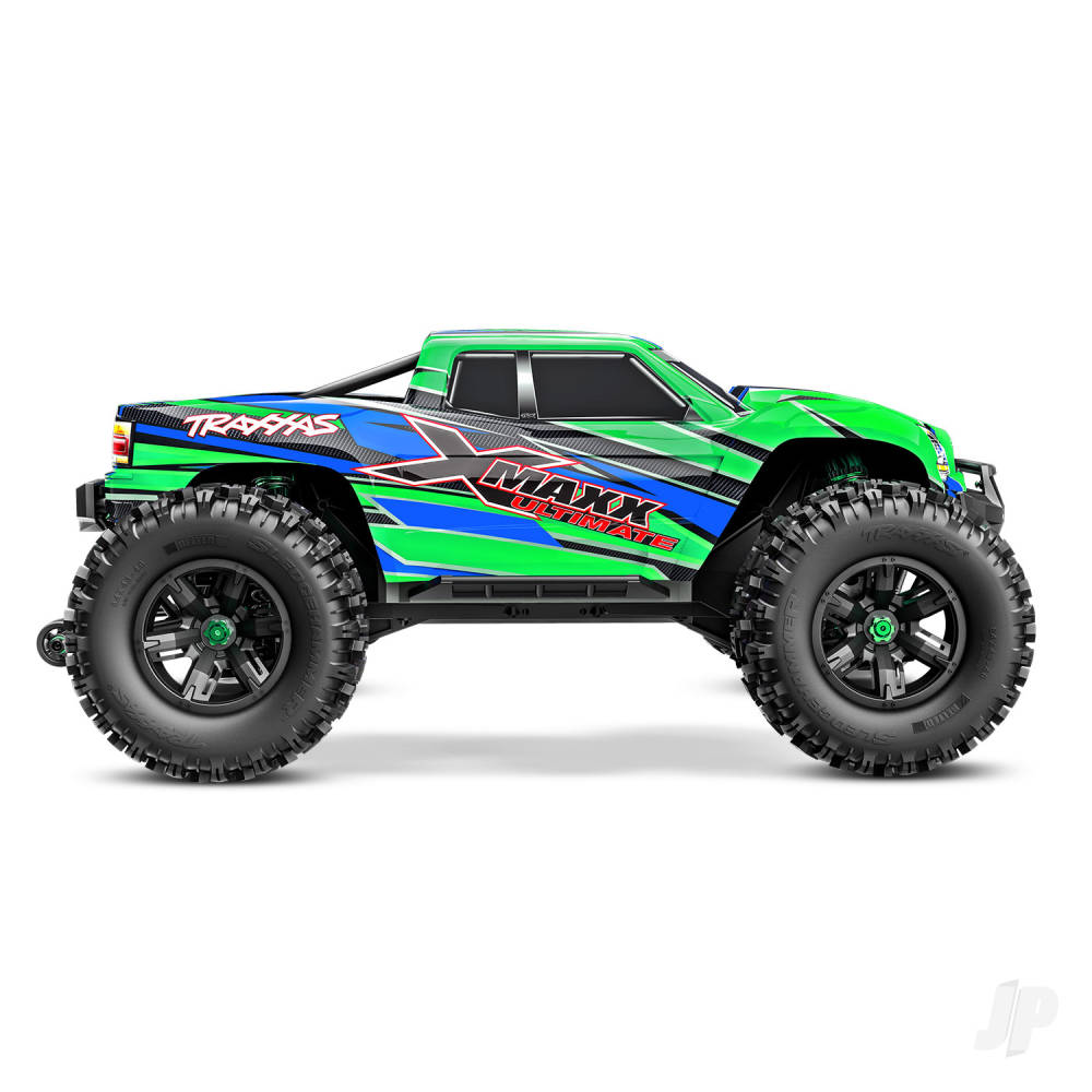 traxxas-x-maxx-ultimate-16-8s-4wd-electric-monster-truck-greenx-tqi-2-ch-link-vxl-8s-velineon-1200xl-tsm