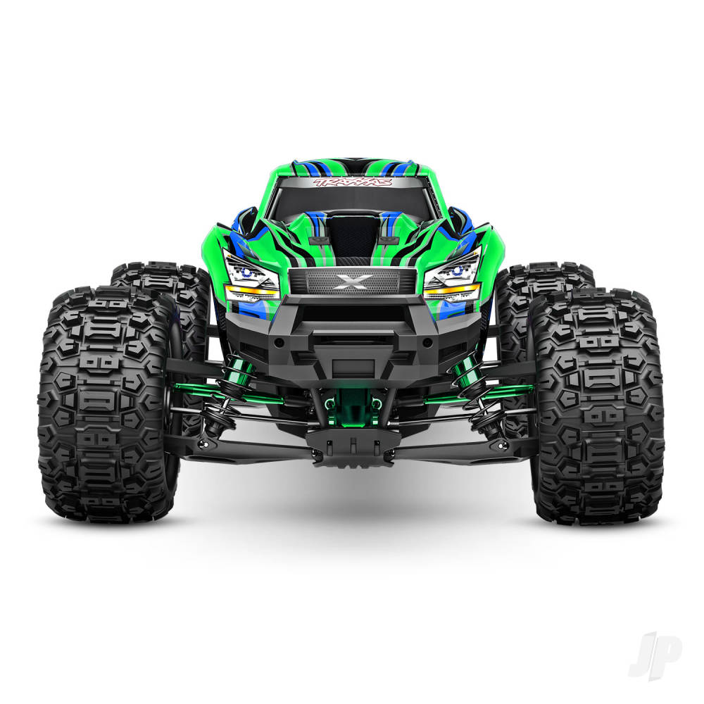 Traxxas X-Maxx Ultimate 1:6 8S 4WD Electric Monster Truck, GreenX (+ TQi 2-ch Link, VXL-8s, Velineon 1200XL, TSM)-3