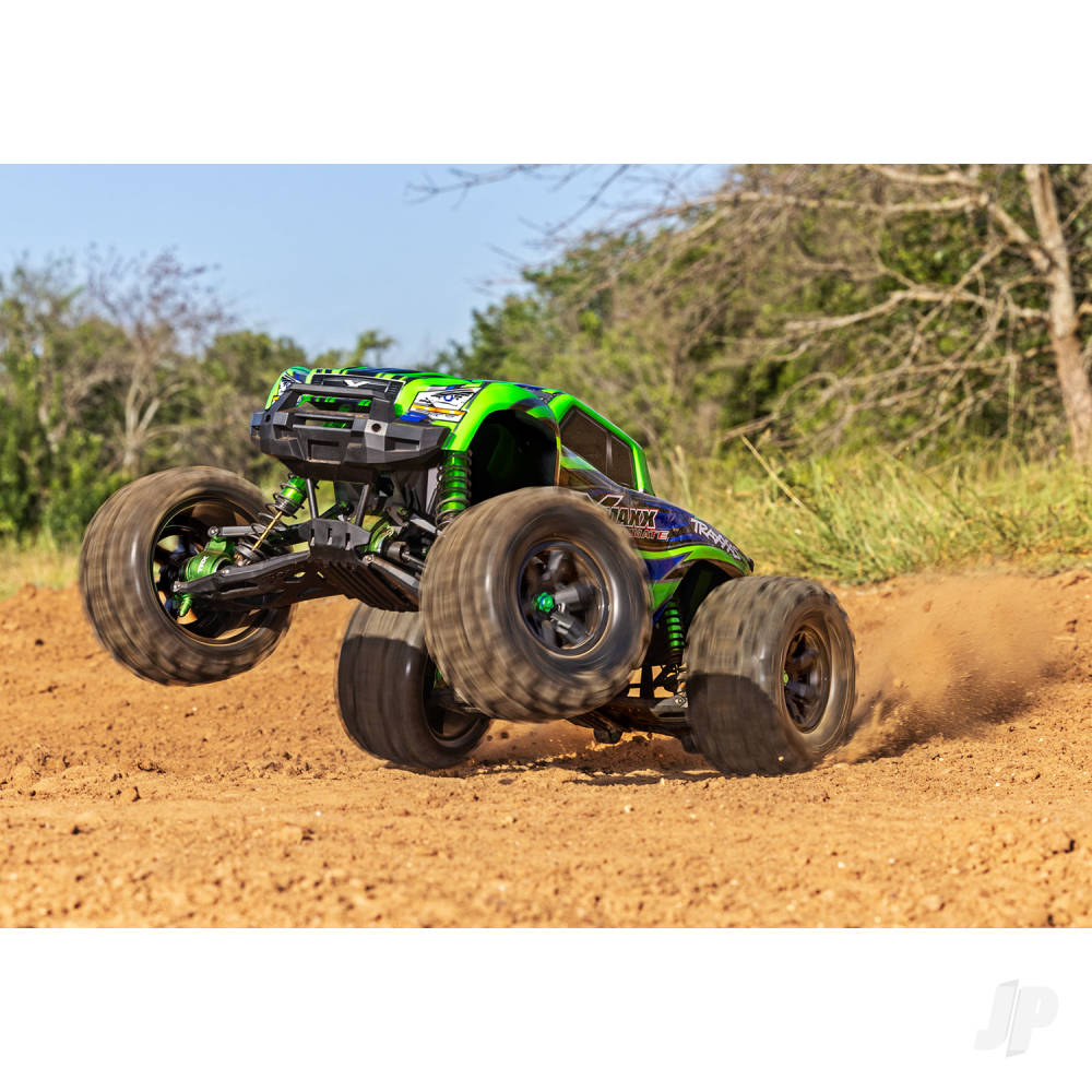Traxxas X-Maxx Ultimate 1:6 8S 4WD Electric Monster Truck, GreenX (+ TQi 2-ch Link, VXL-8s, Velineon 1200XL, TSM)-7