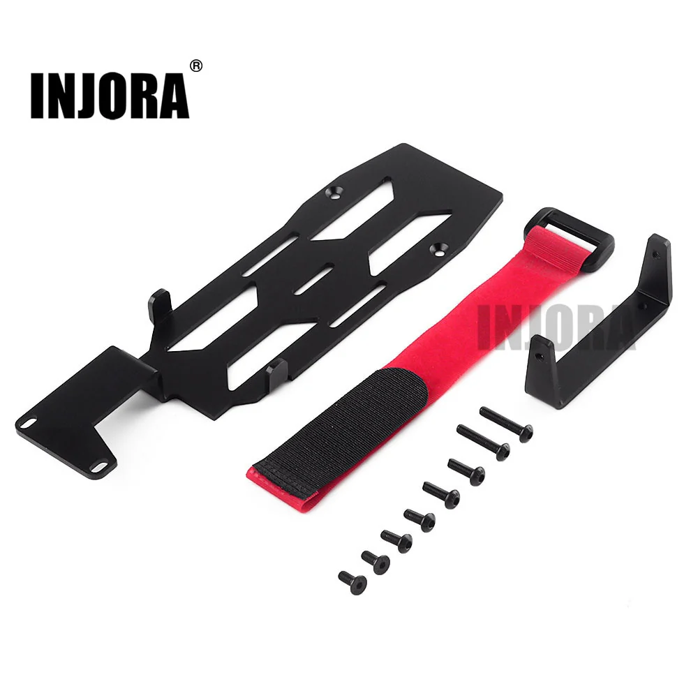 INJORA Metal Battery Mounting Plate Tray for Traxxas TRX-4-1