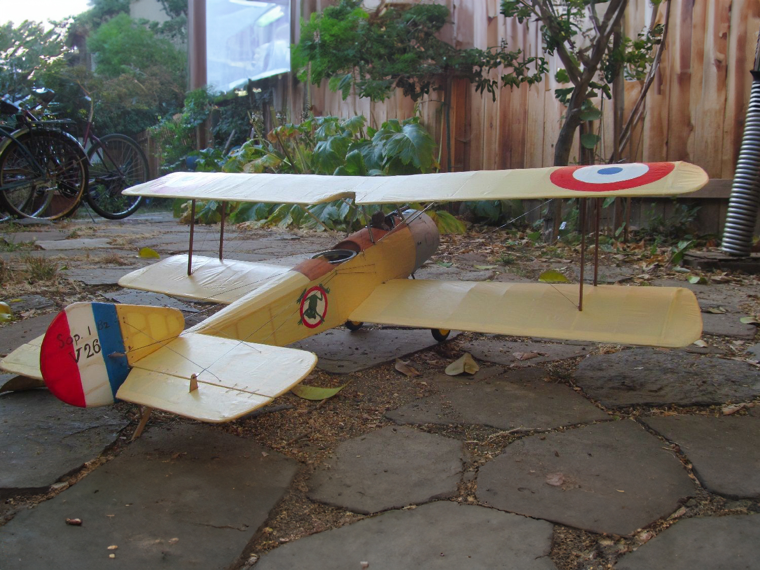 Sopwith 1/2 Strutter - 42" electric scale kit-3