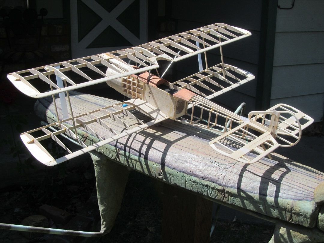 Sopwith 1/2 Strutter - 42" electric scale kit-4