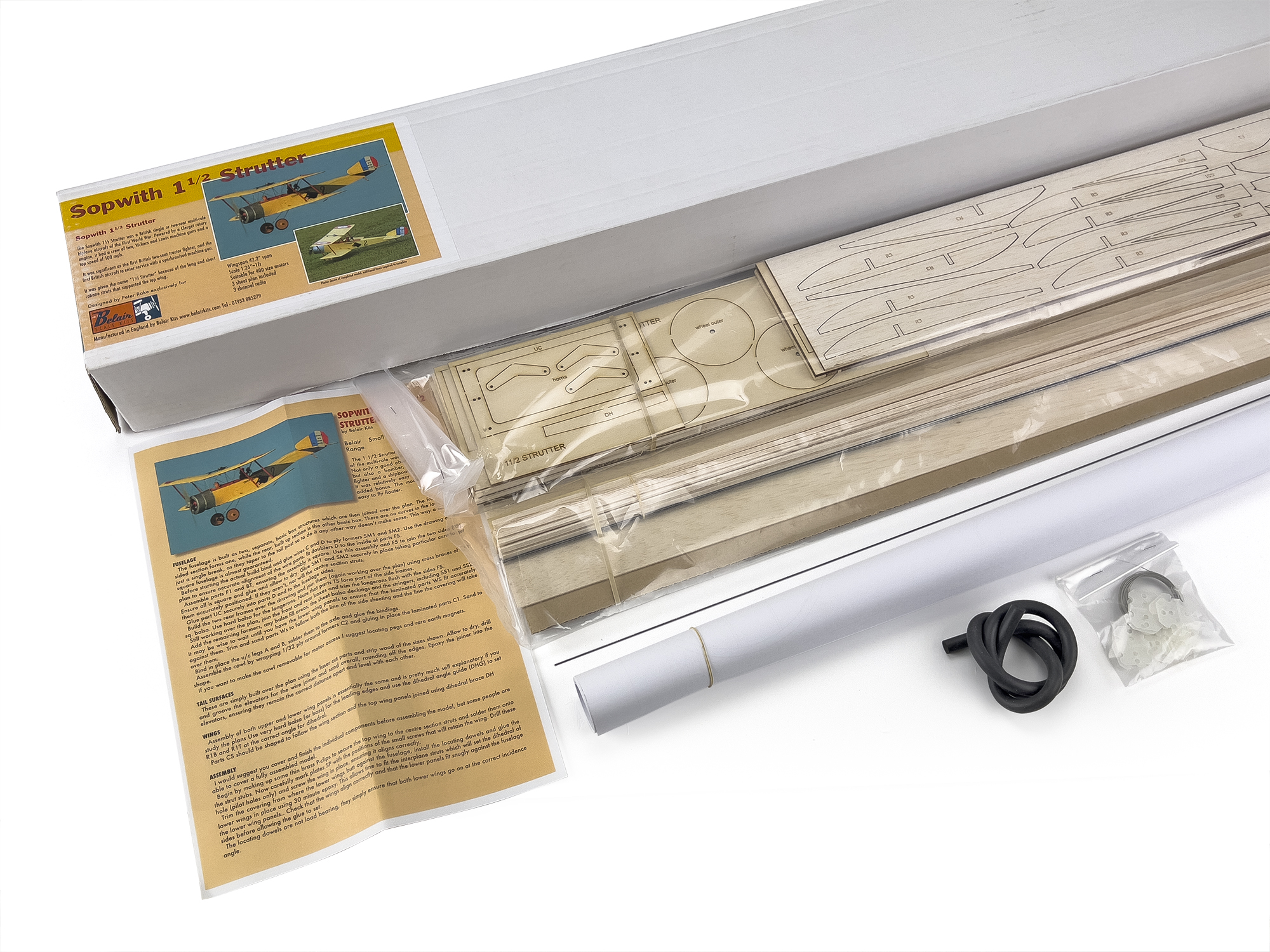 Sopwith 1/2 Strutter - 42" electric scale kit-8