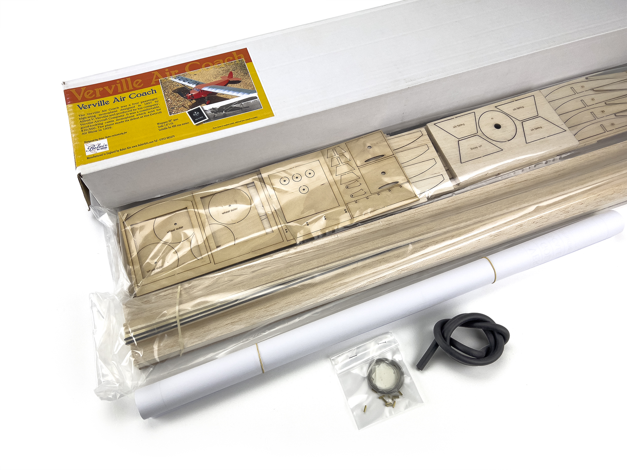 Verville Air Coach 40" electric scale kit-5