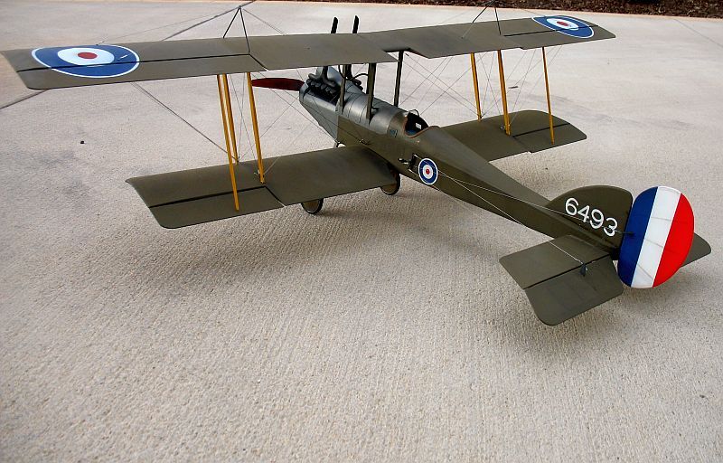 Royal Aircraft Factory BE2e/12a -electric scale kit-2